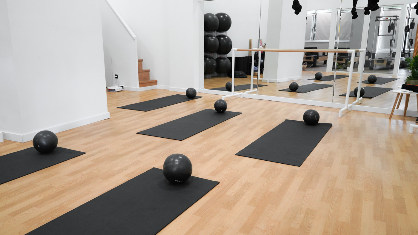 Φωτογράφιση χώρου pilates για διαφήμιση